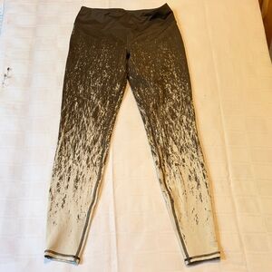 Hylete Earth Tone Leggings in Olive Green